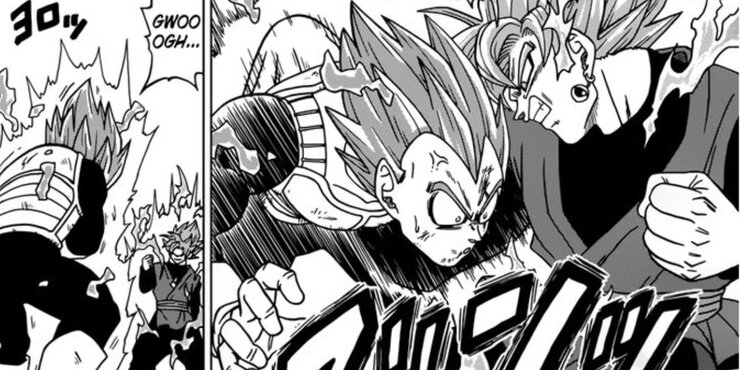 Dragon Ball Super faz um bom Vegeta lutar contra um malvado Goku