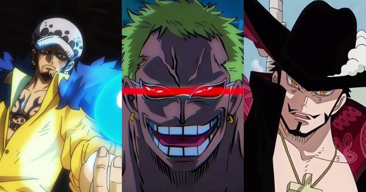 Barba Negra Timeskip é baseado no anime de One Piece