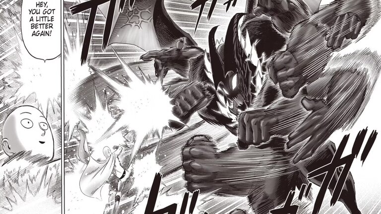 Garou está no mesmo nível que Saitama em One Punch Man?