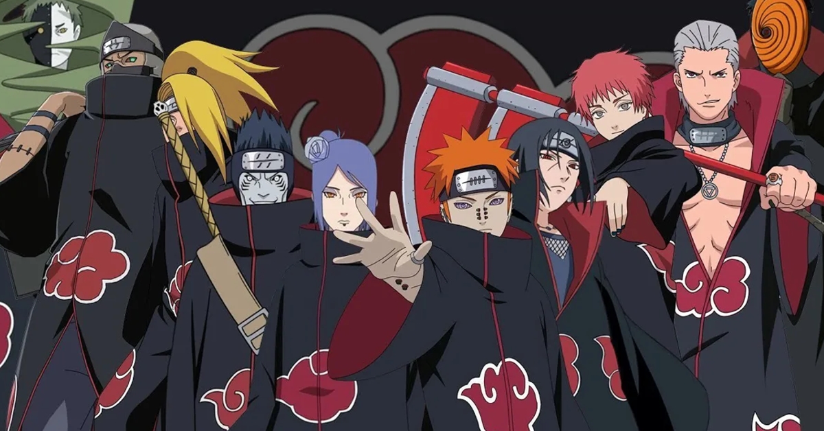 Naruto: 10 membros da Akatsuki classificados por força