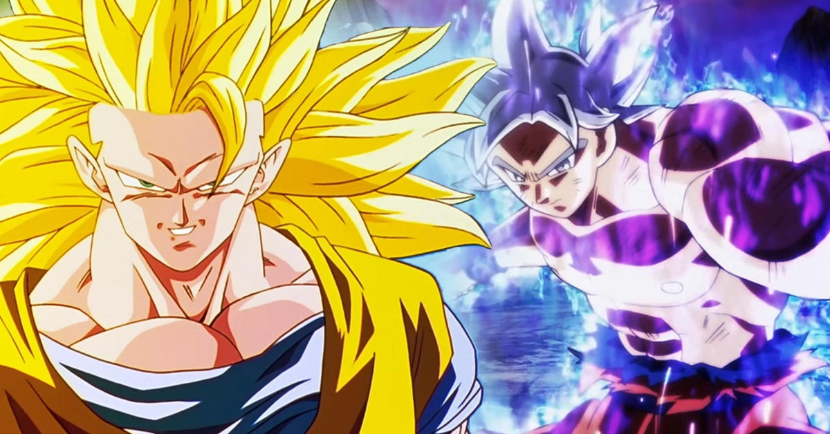 Todas as transformações de Goku