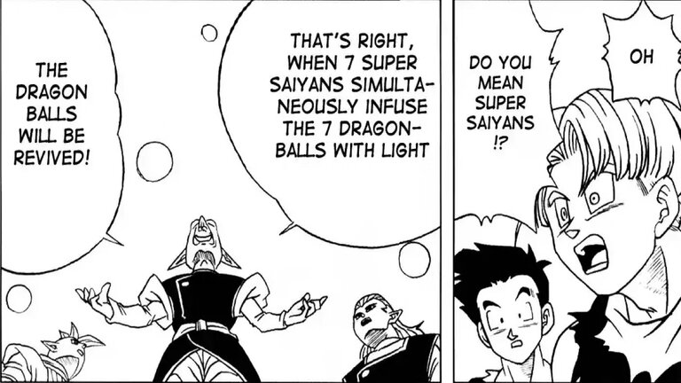 Dragon Ball AF introduziu uma versão do ritual do Deus Super Saiyajin antes de Super