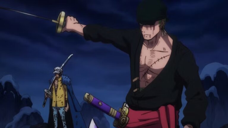 6 melhores roupas Roronoa Zoro em One Piece