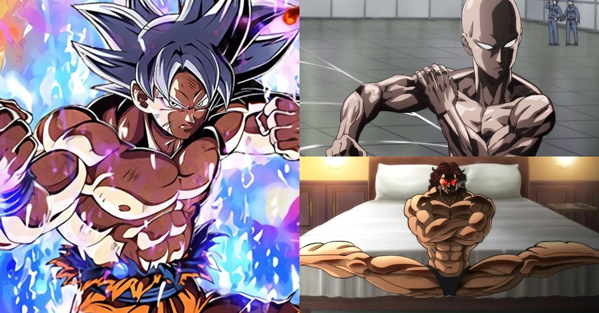 10 personagens de anime com as melhores formas físicas
