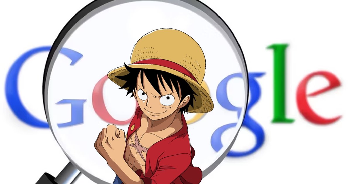 One Piece está na lista das palavras mais pesquisados do Google