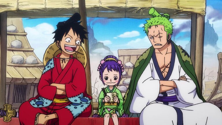 O polêmico final de Wano de One Piece foi corrigido no anime