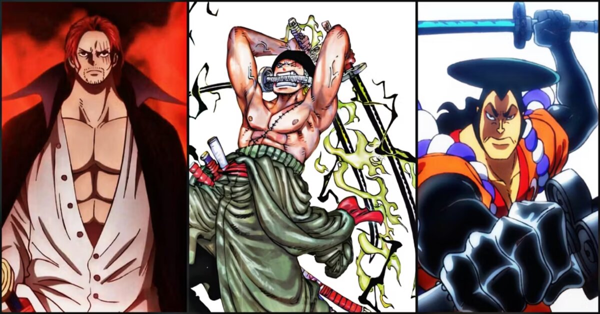 One Piece  Os 7 melhores Haki dos espadachins - Shanks lidera a lista