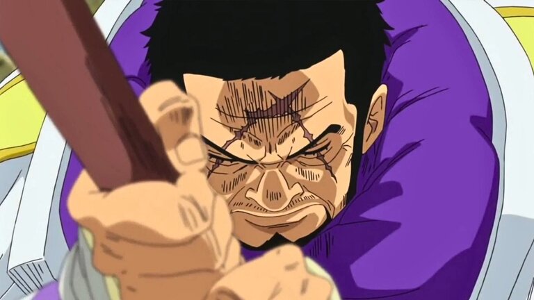 Por que Fujitora está cego em One Piece?