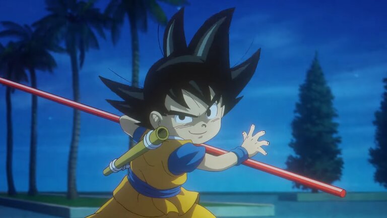 Onde estava o Bastão Mágico que Goku usa em Dragon Ball Daima?