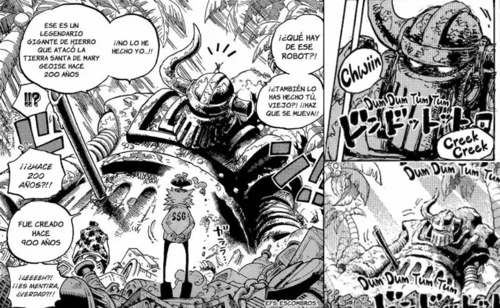 One Piece: Quem criou o poderoso Gigante de Ferro de Egghead?