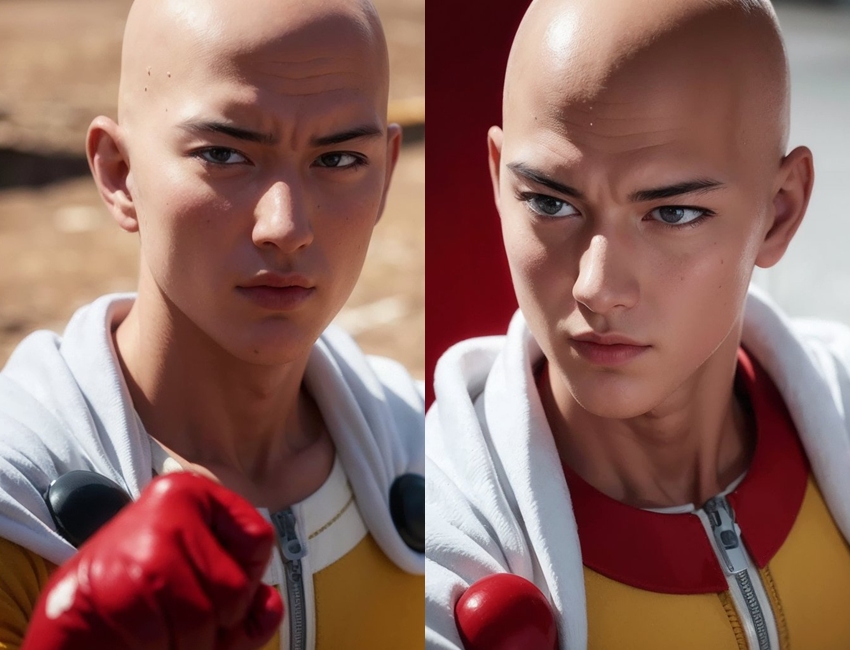 Saitama: IA cria épica versão realista do herói de One Punch Man
