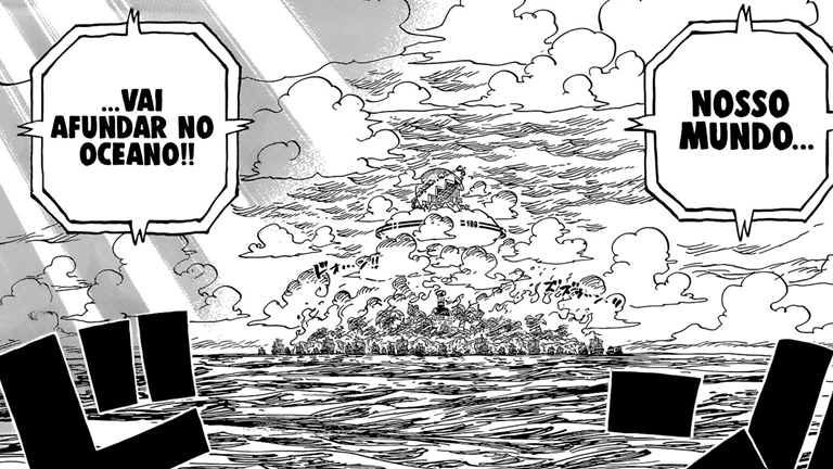 Mensagem de Vegapunk: O mundo vai afundar! One Piece