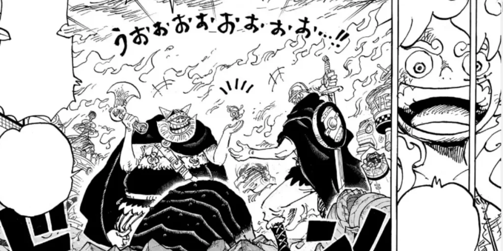 Uma antecipação do capítulo 1112 de One Piece: A entrada do Gigante de Ferro na batalha